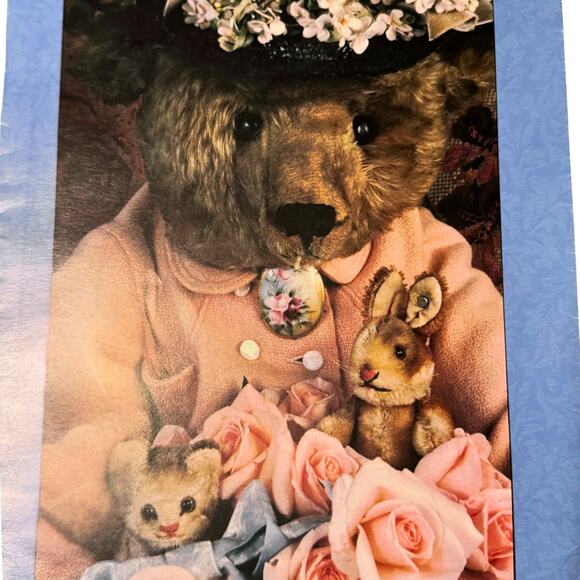 Vintage Teddy Bear Daisy Kingdom "Best Friends" Iron-On Transfer - Picture 4 of 6